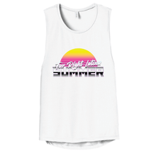 Load image into Gallery viewer, Latina Summer Flowy Scoop Muscle Tank - WAKEUPWITHLINDA
