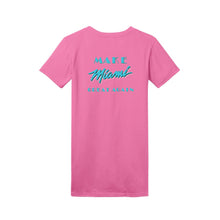 Load image into Gallery viewer, &quot;Make Miami Great Again&quot; Crew-Neck Women&#39;s T-Shirt - WAKEUPWITHLINDA
